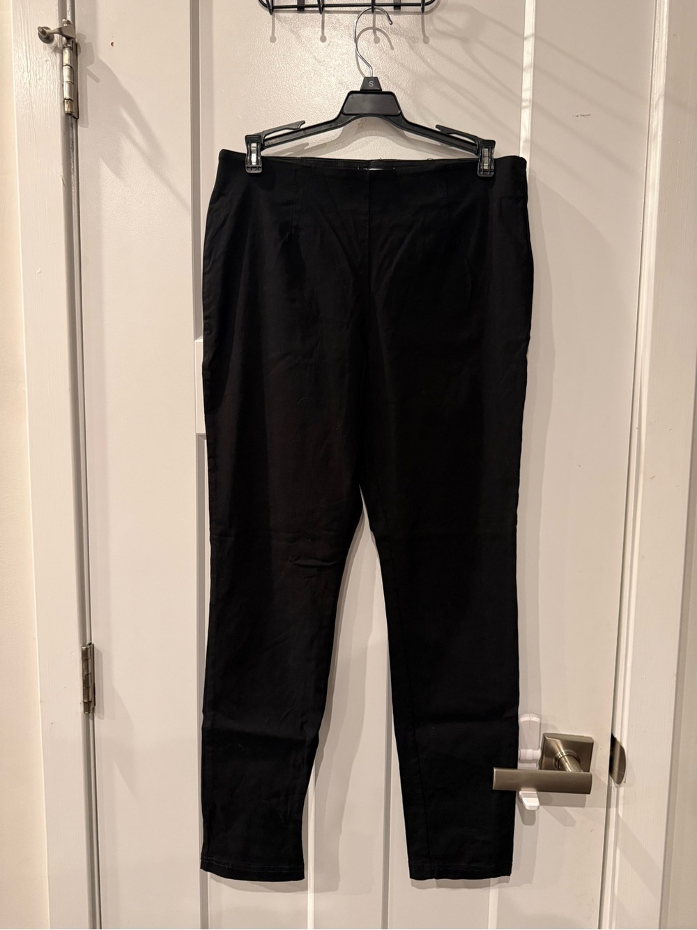Calvin Klein Black Tailored Slim Trousers